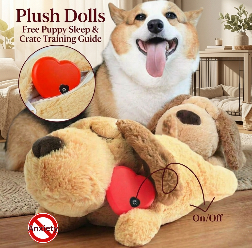 Calming Heartbeat Puppy Toy