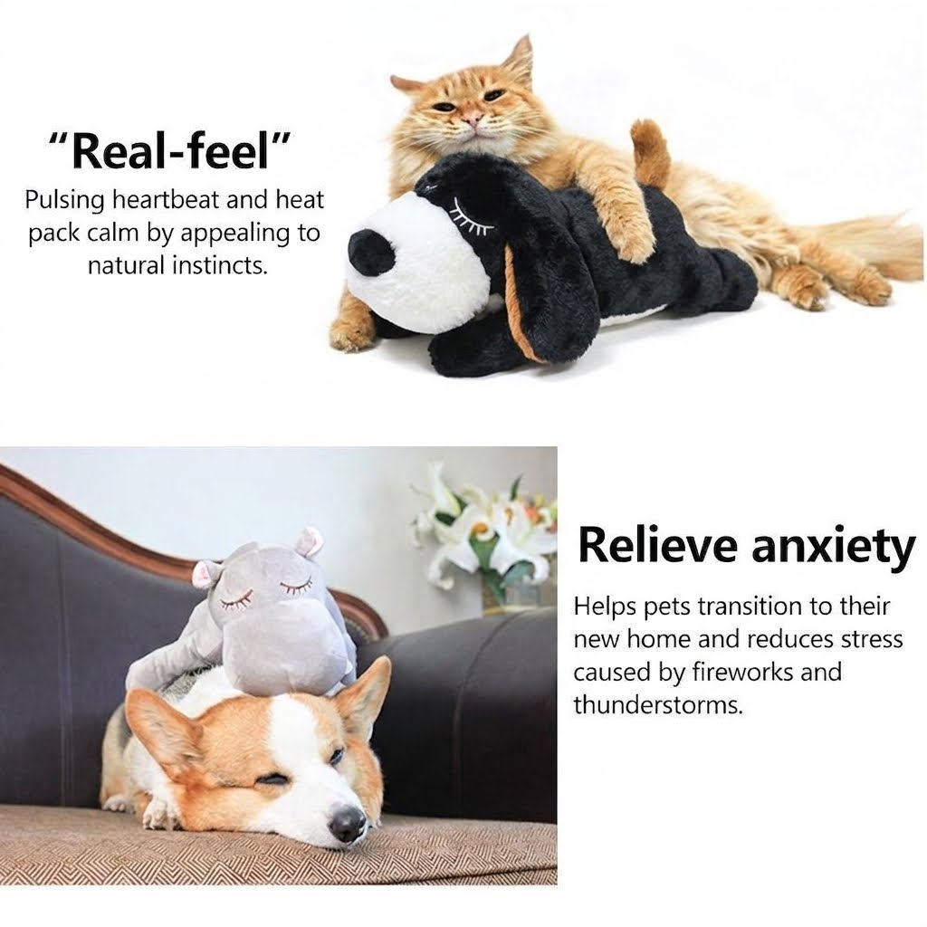 Calming Heartbeat Puppy Toy