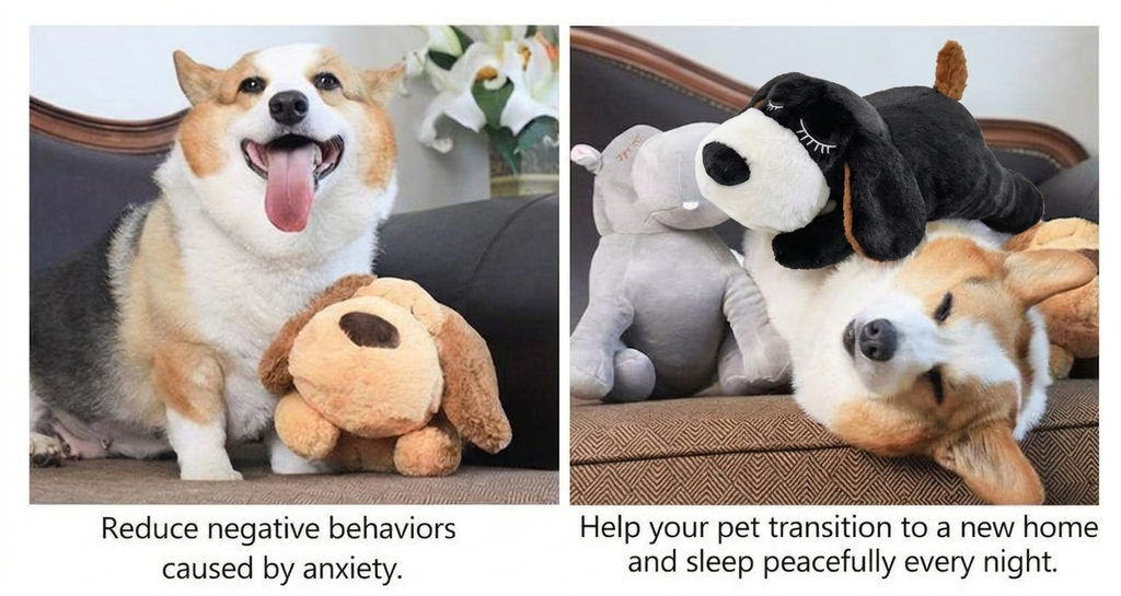 Calming Heartbeat Puppy Toy