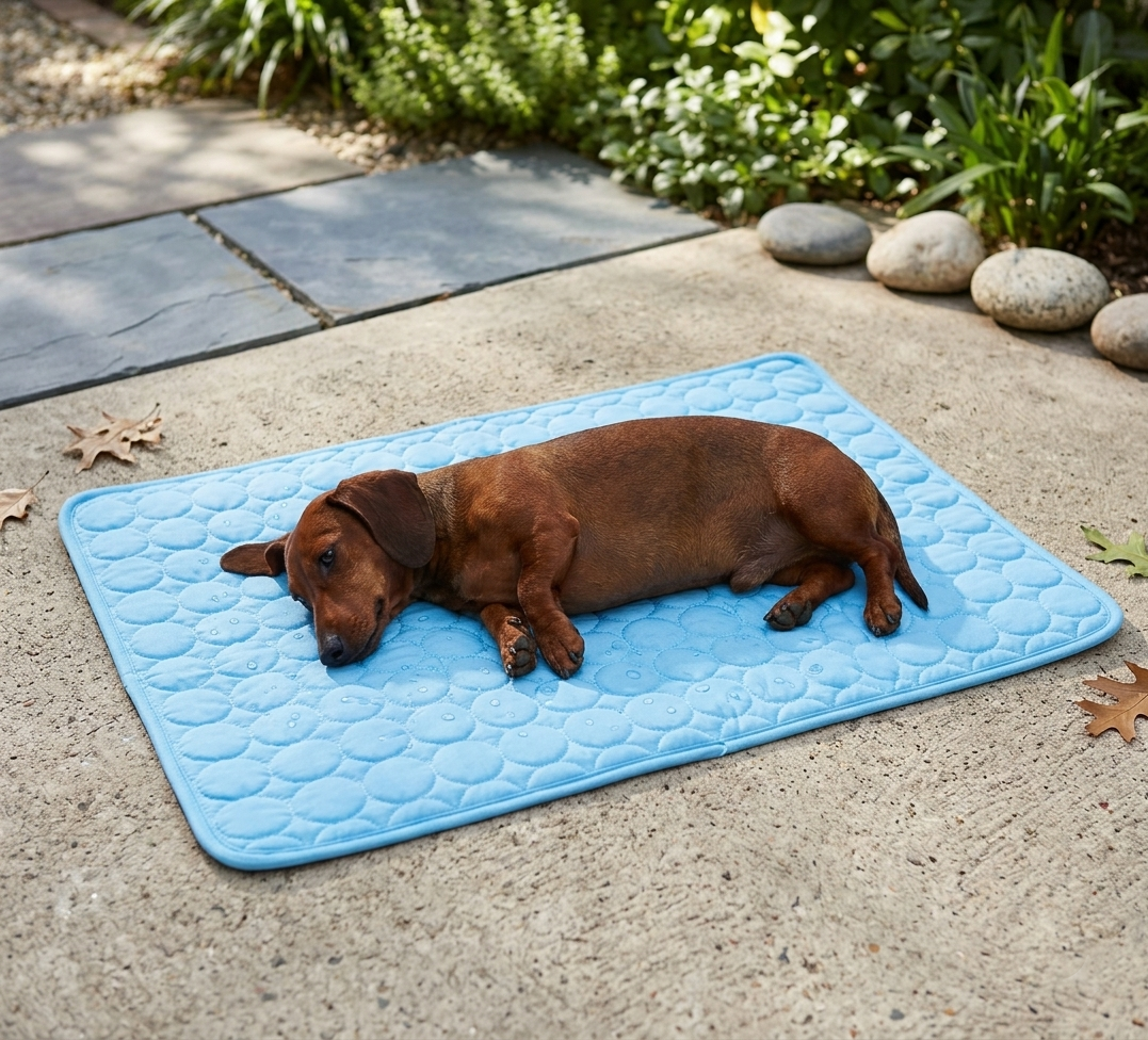Ice Silk Summer Cooling Mat for Dogs & Cats