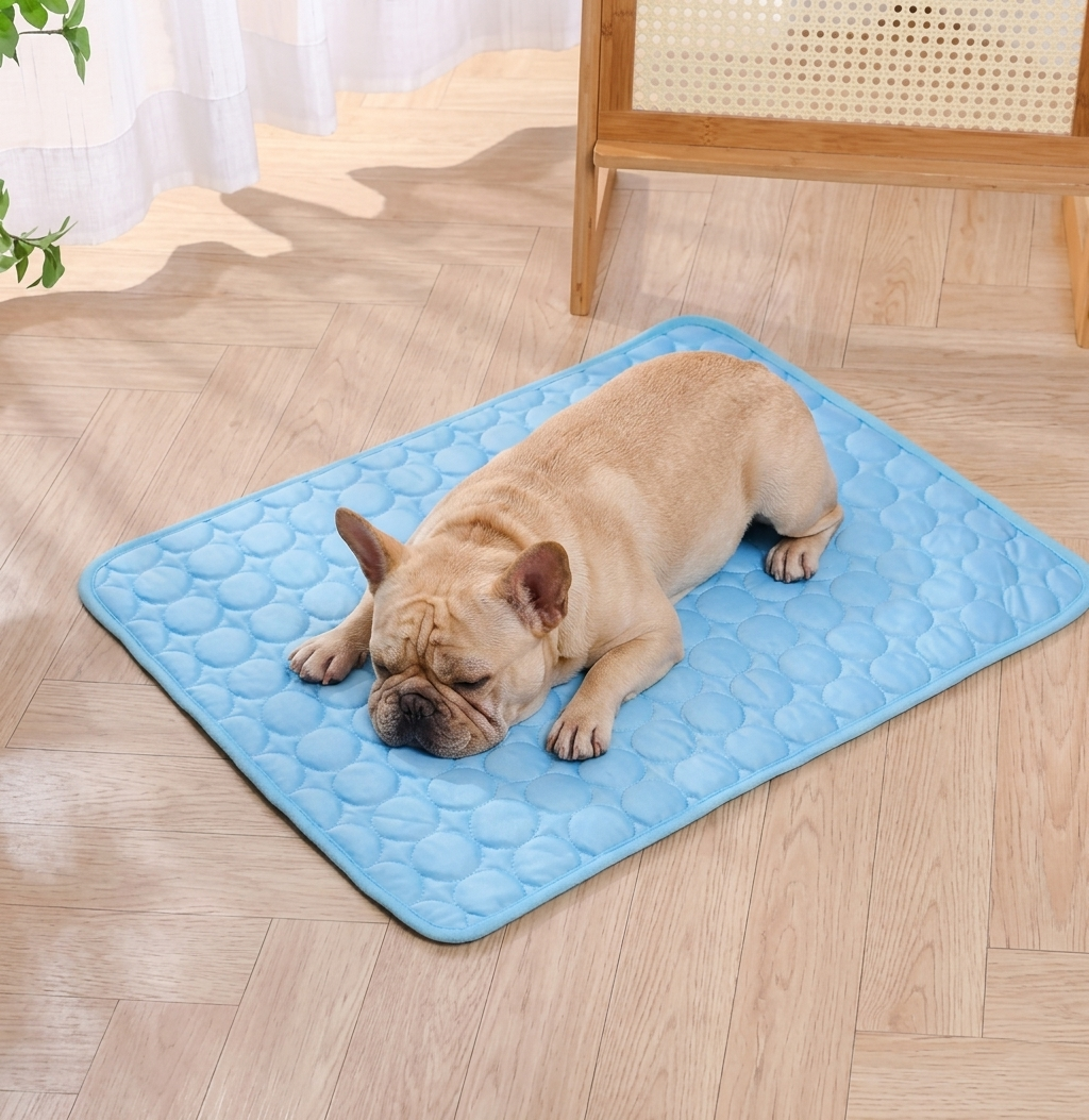 Ice Silk Summer Cooling Mat for Dogs & Cats