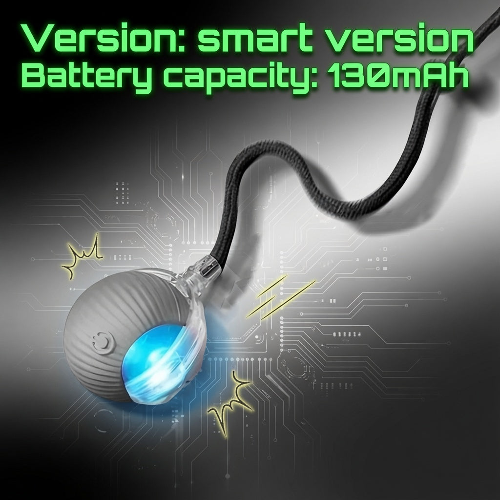 Automatic Interactive Ball Toy for Dogs & Cats - Rechargeable