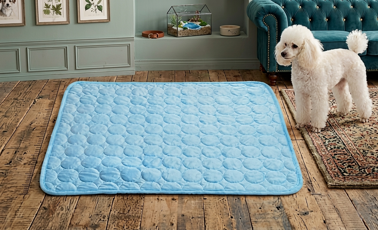 Ice Silk Summer Cooling Mat for Dogs & Cats