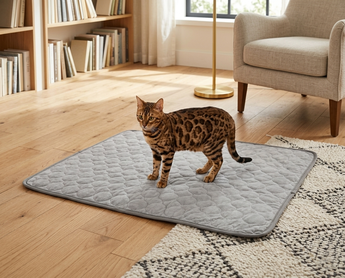 Ice Silk Summer Cooling Mat for Dogs & Cats