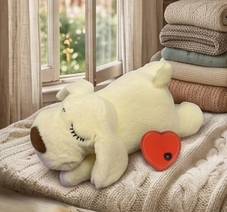 Heartbeat Anxiety Relief Dog Toy Calming Sleep Aid for Puppies