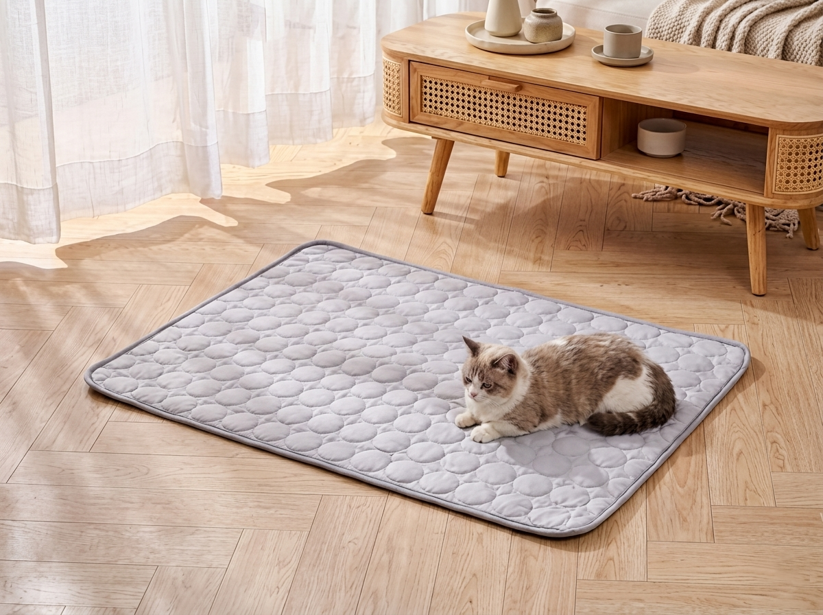 Ice Silk Summer Cooling Mat for Dogs & Cats