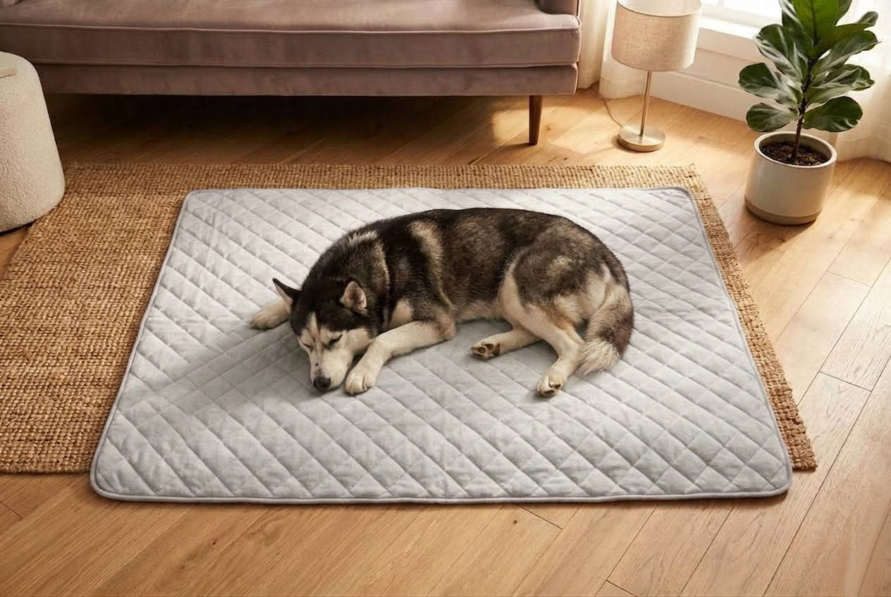 Ice Silk Summer Cooling Mat for Dogs & Cats
